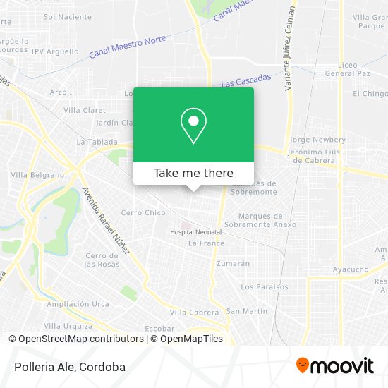 Mapa de Polleria Ale