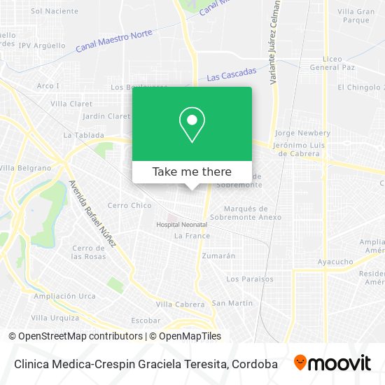 Clinica Medica-Crespin Graciela Teresita map