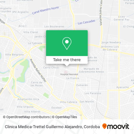 Clinica Medica-Trettel Guillermo Alejandro map