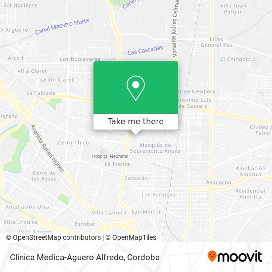 Clinica Medica-Aguero Alfredo map
