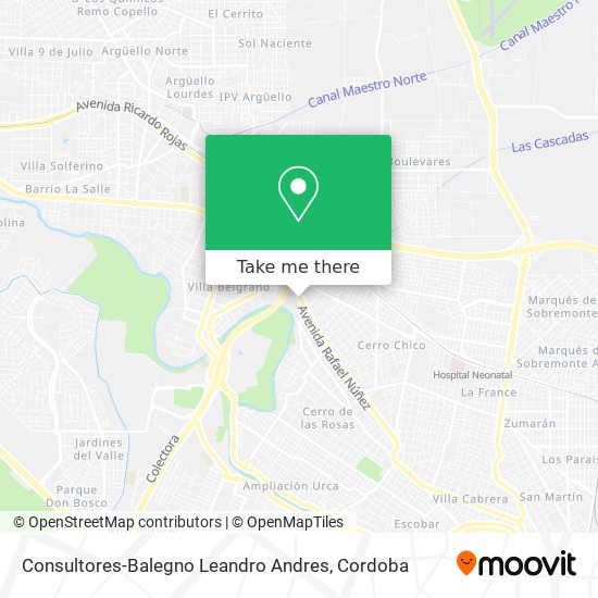 Consultores-Balegno Leandro Andres map