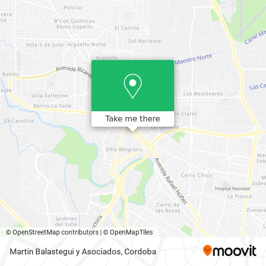 Martin Balastegui y Asociados map