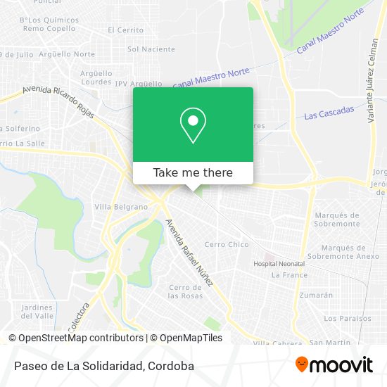 Paseo de La Solidaridad map