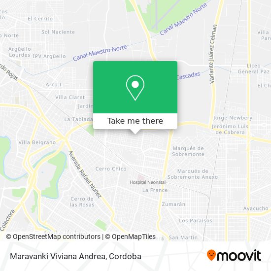 Mapa de Maravanki Viviana Andrea