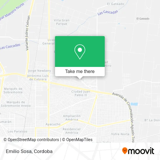 Emilio Sosa map