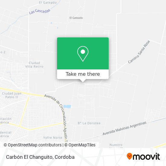 Mapa de Carbón El Changuito