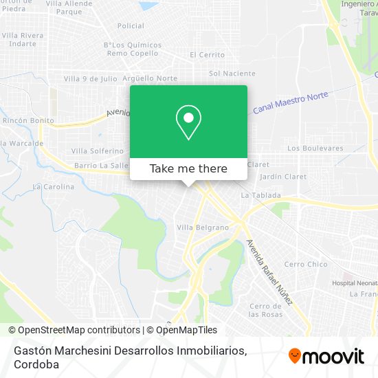 Gastón Marchesini Desarrollos Inmobiliarios map