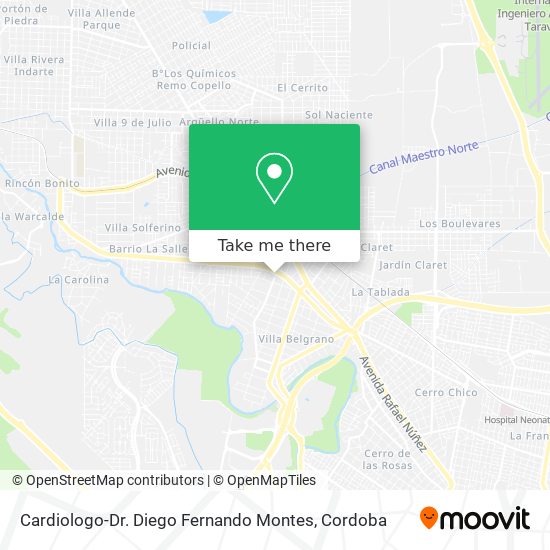 Mapa de Cardiologo-Dr. Diego Fernando Montes