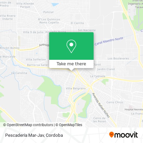 Pescadería Mar-Jav map
