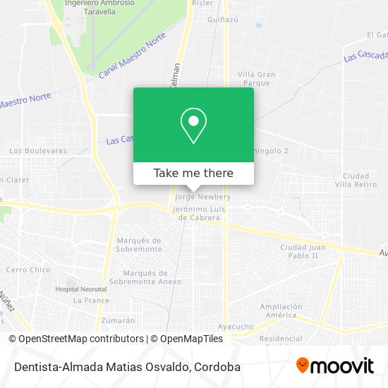 Mapa de Dentista-Almada Matias Osvaldo