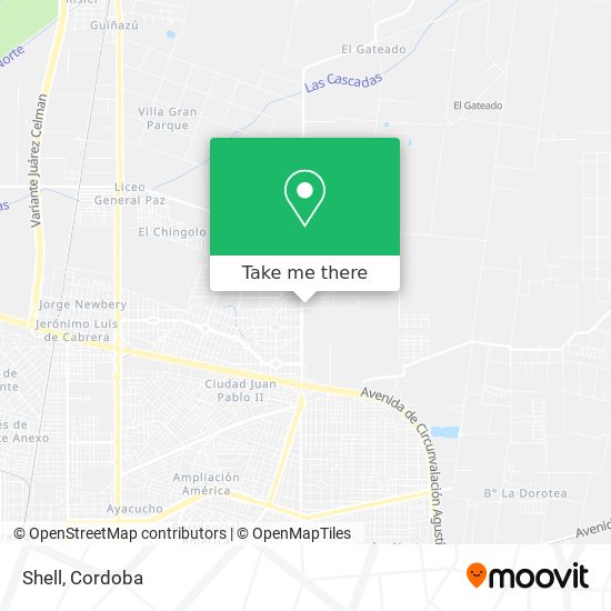 Mapa de Shell