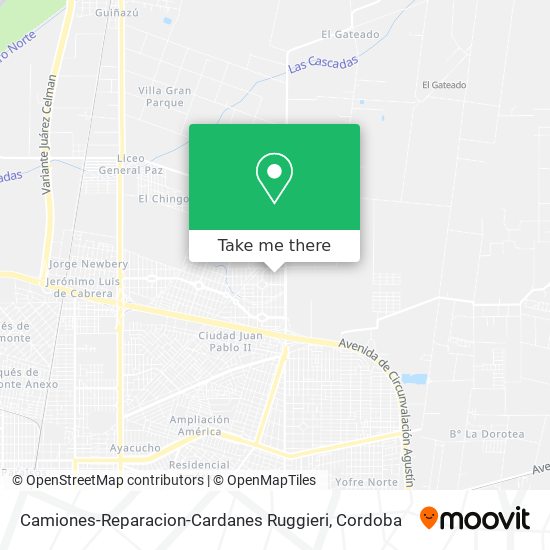 Camiones-Reparacion-Cardanes Ruggieri map