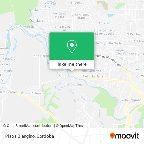 Mapa de Pisos Blangino