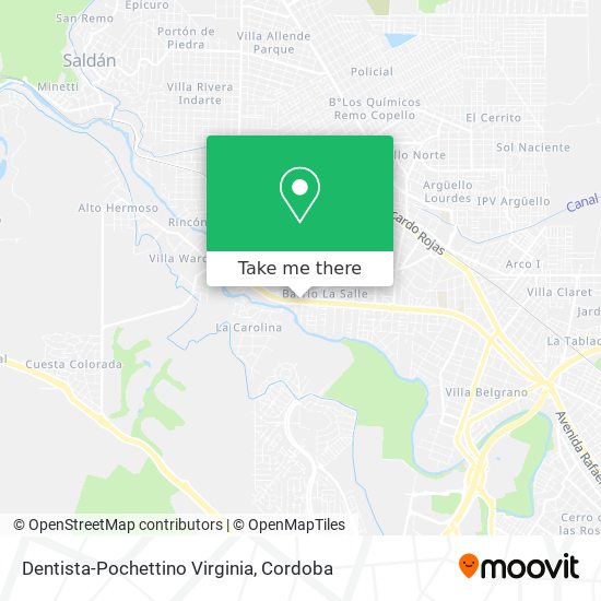 Dentista-Pochettino Virginia map