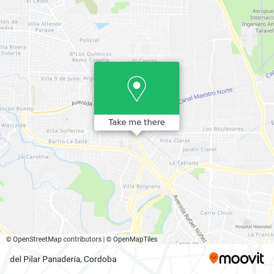 del Pilar Panadería map
