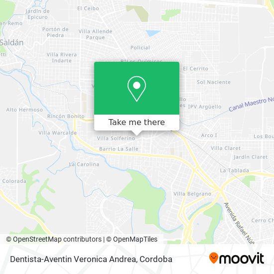 Mapa de Dentista-Aventin Veronica Andrea