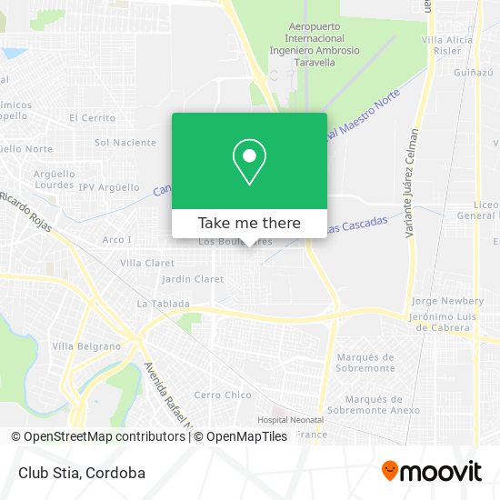 Mapa de Club Stia