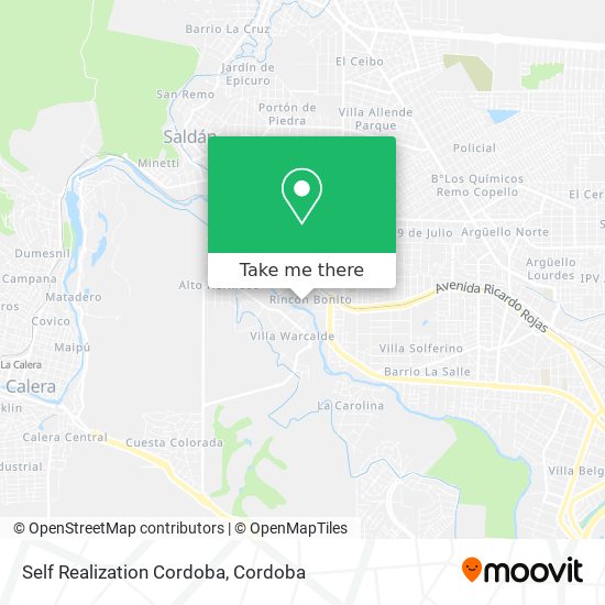 Mapa de Self Realization Cordoba