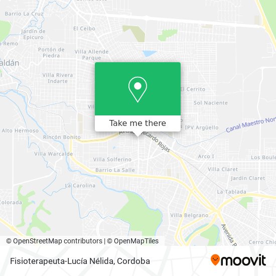Fisioterapeuta-Lucía Nélida map