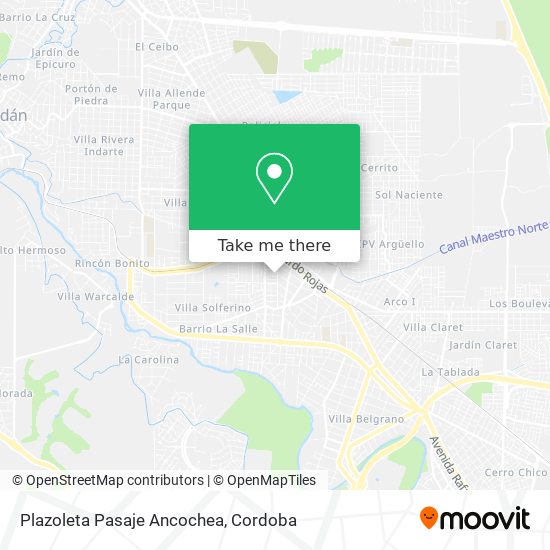 Plazoleta Pasaje Ancochea map