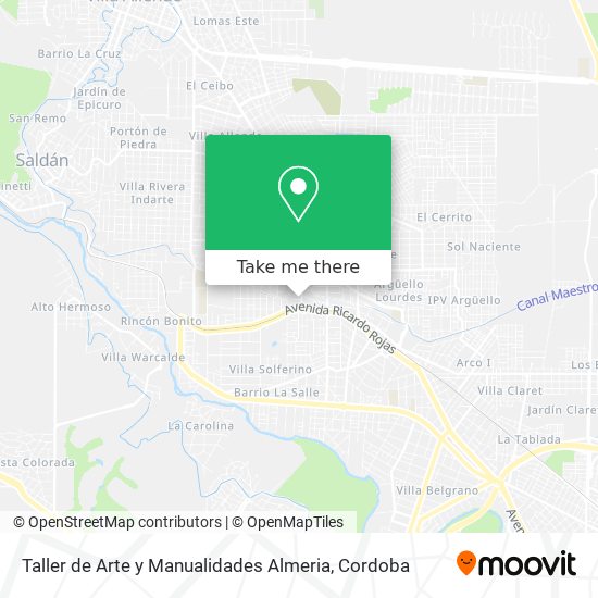 Taller de Arte y Manualidades Almeria map