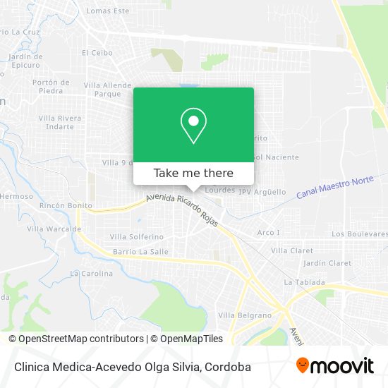 Clinica Medica-Acevedo Olga Silvia map