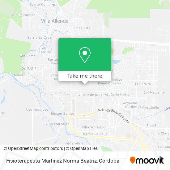Fisioterapeuta-Martinez Norma Beatriz map