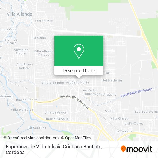 Mapa de Esperanza de Vida-Iglesia Cristiana Bautista