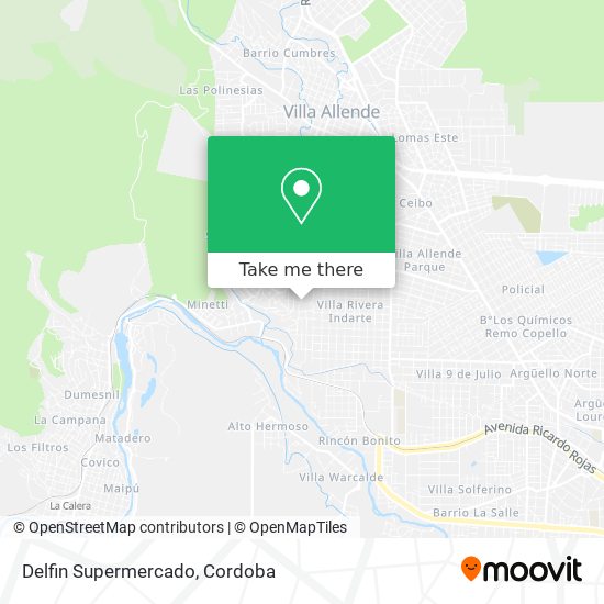 Mapa de Delfin Supermercado