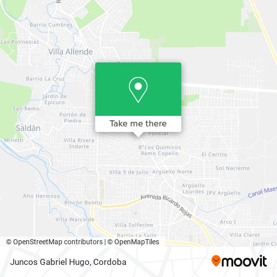 Mapa de Juncos Gabriel Hugo