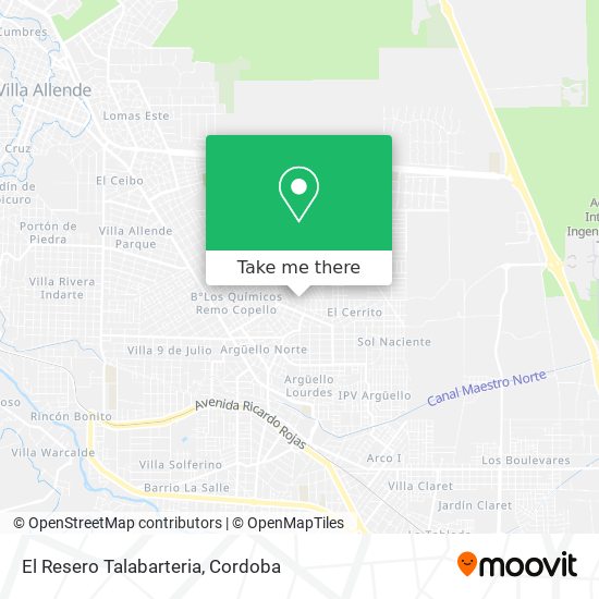 El Resero Talabarteria map