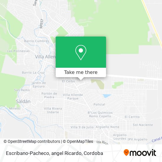 Escribano-Pacheco, angel Ricardo map