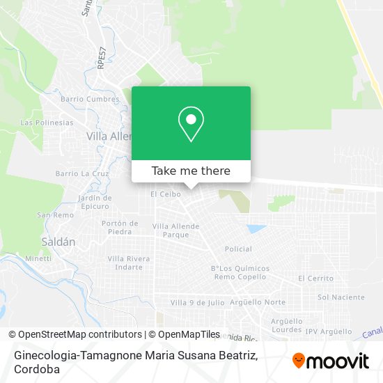 Mapa de Ginecologia-Tamagnone Maria Susana Beatriz