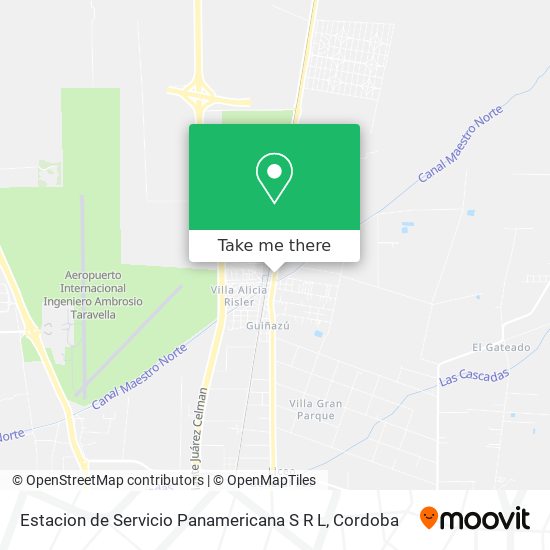 Estacion de Servicio Panamericana S R L map