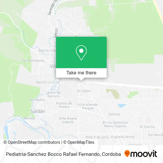 Pediatria-Sanchez Bocco Rafael Fernando map