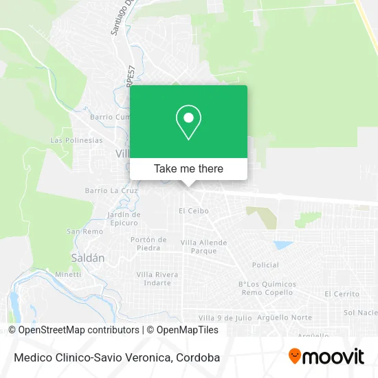Medico Clinico-Savio Veronica map
