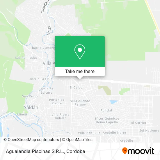 Agualandia Piscinas S.R.L. map