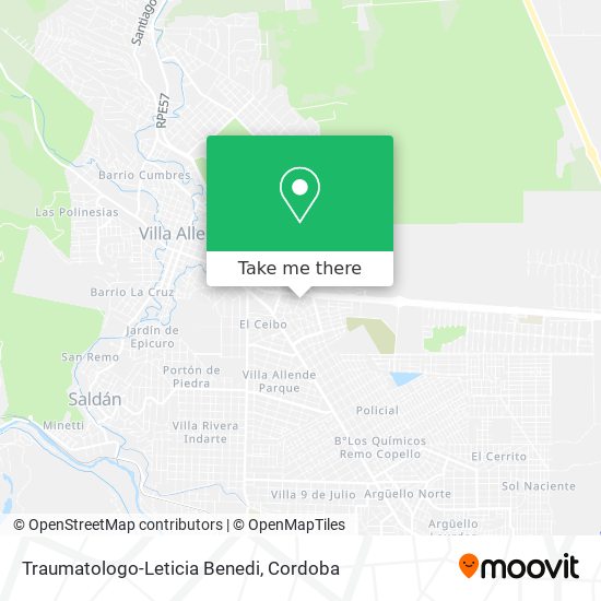 Traumatologo-Leticia Benedi map