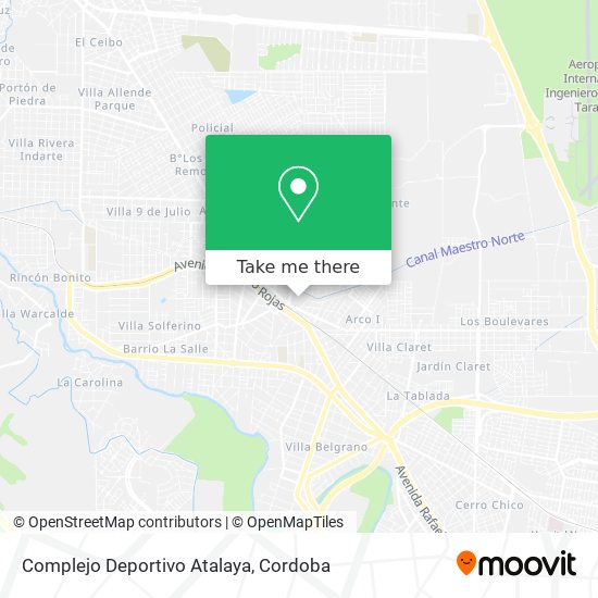 Complejo Deportivo Atalaya map