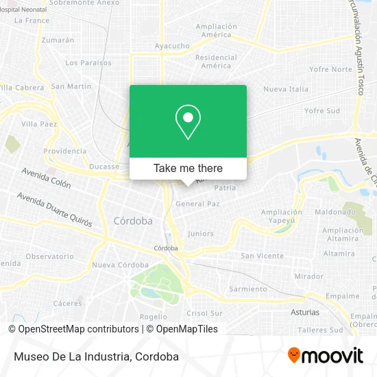 Museo De La Industria map