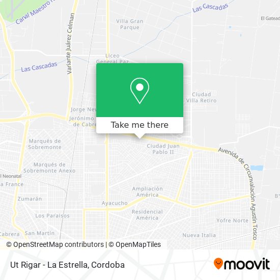 Mapa de Ut Rigar - La Estrella