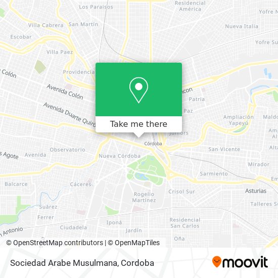 Mapa de Sociedad Arabe Musulmana