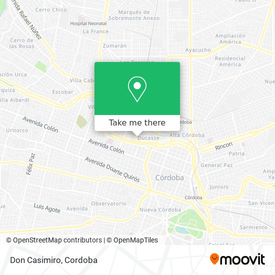 Mapa de Don Casimiro