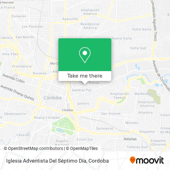 Iglesia Adventista Del Séptimo Día map