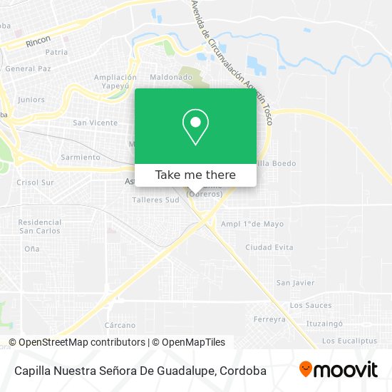 Capilla Nuestra Señora De Guadalupe map