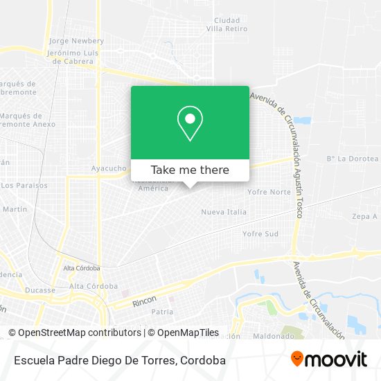 Escuela Padre Diego De Torres map