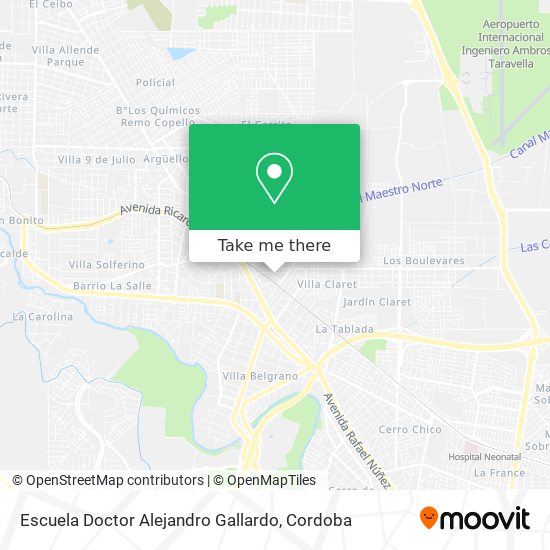 Escuela Doctor Alejandro Gallardo map