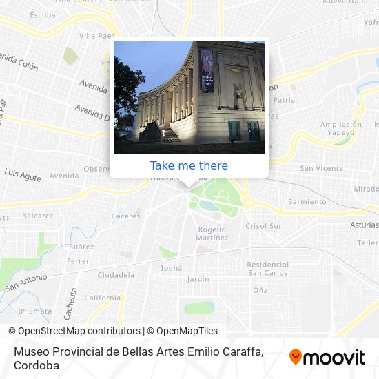 Museo Provincial de Bellas Artes  Emilio Caraffa map
