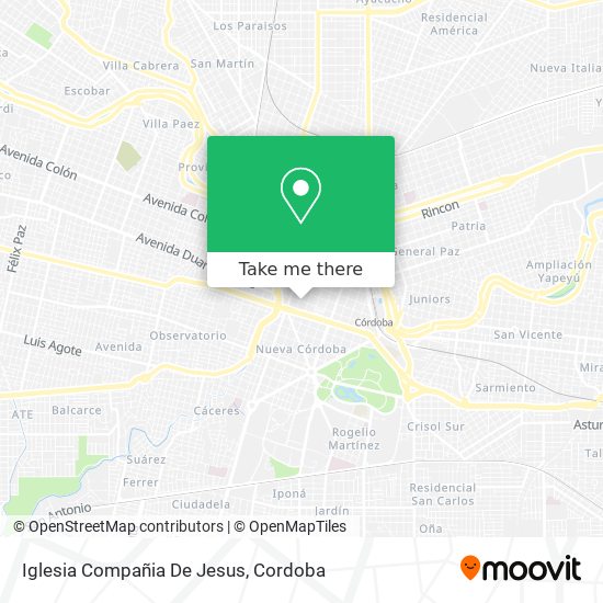 Iglesia Compañia De Jesus map