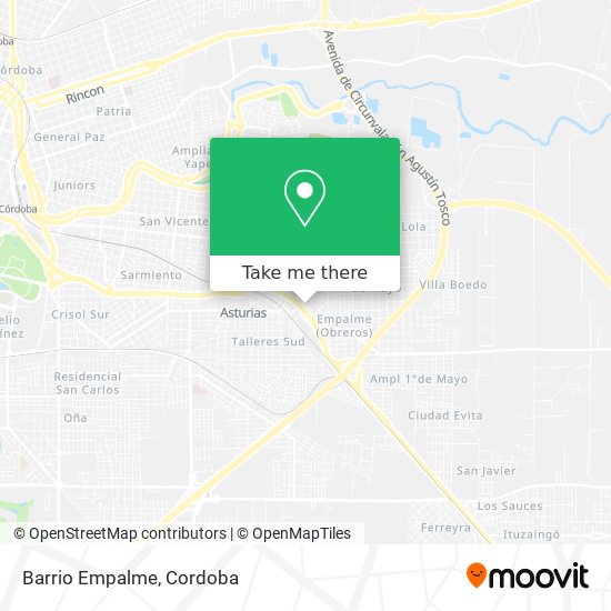 Mapa de Barrio Empalme